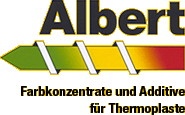 Logo Albert - Farbkonzentrate und Additive für Thermoplaste